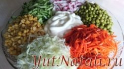 Вкусные салаты